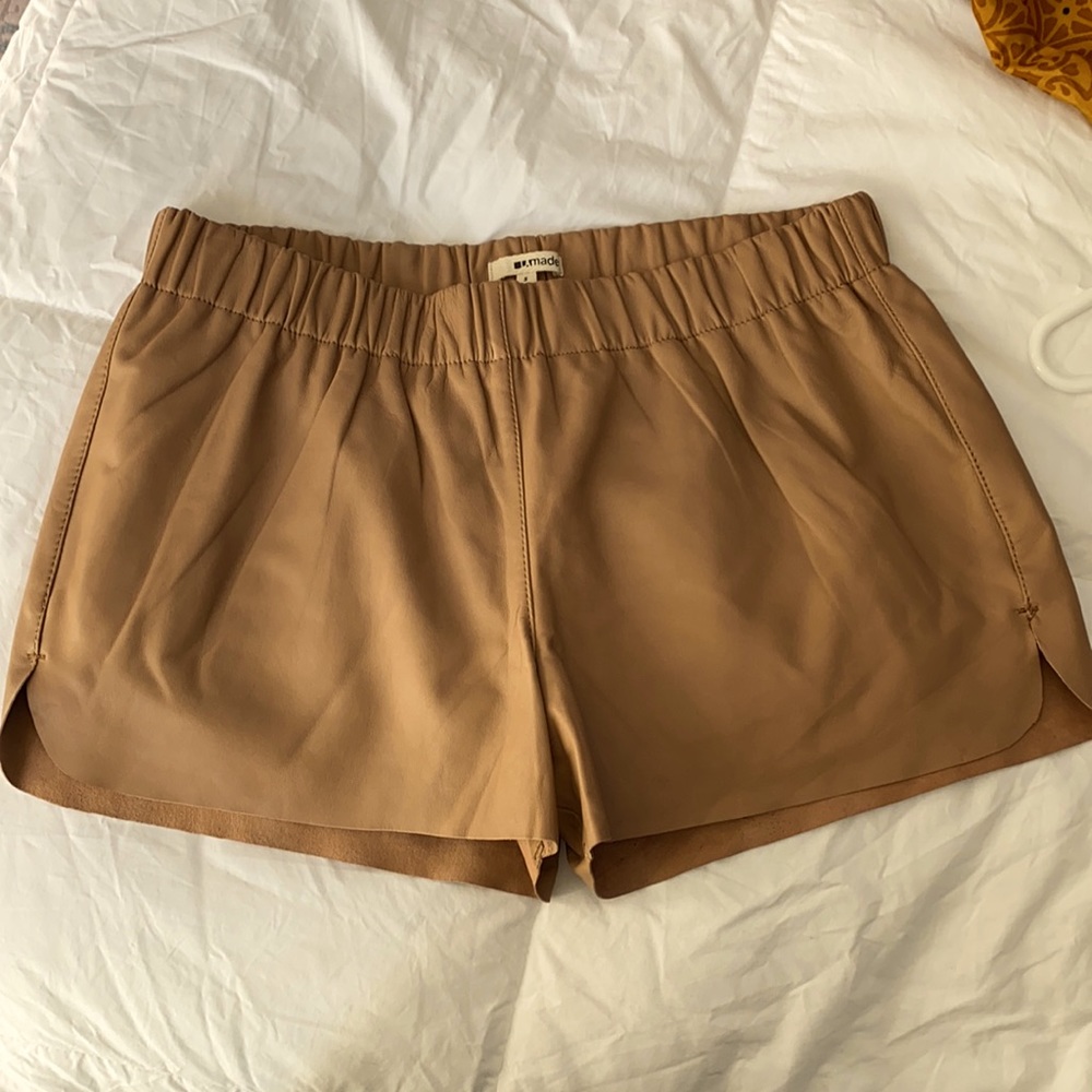 LAMADE Leather shorts